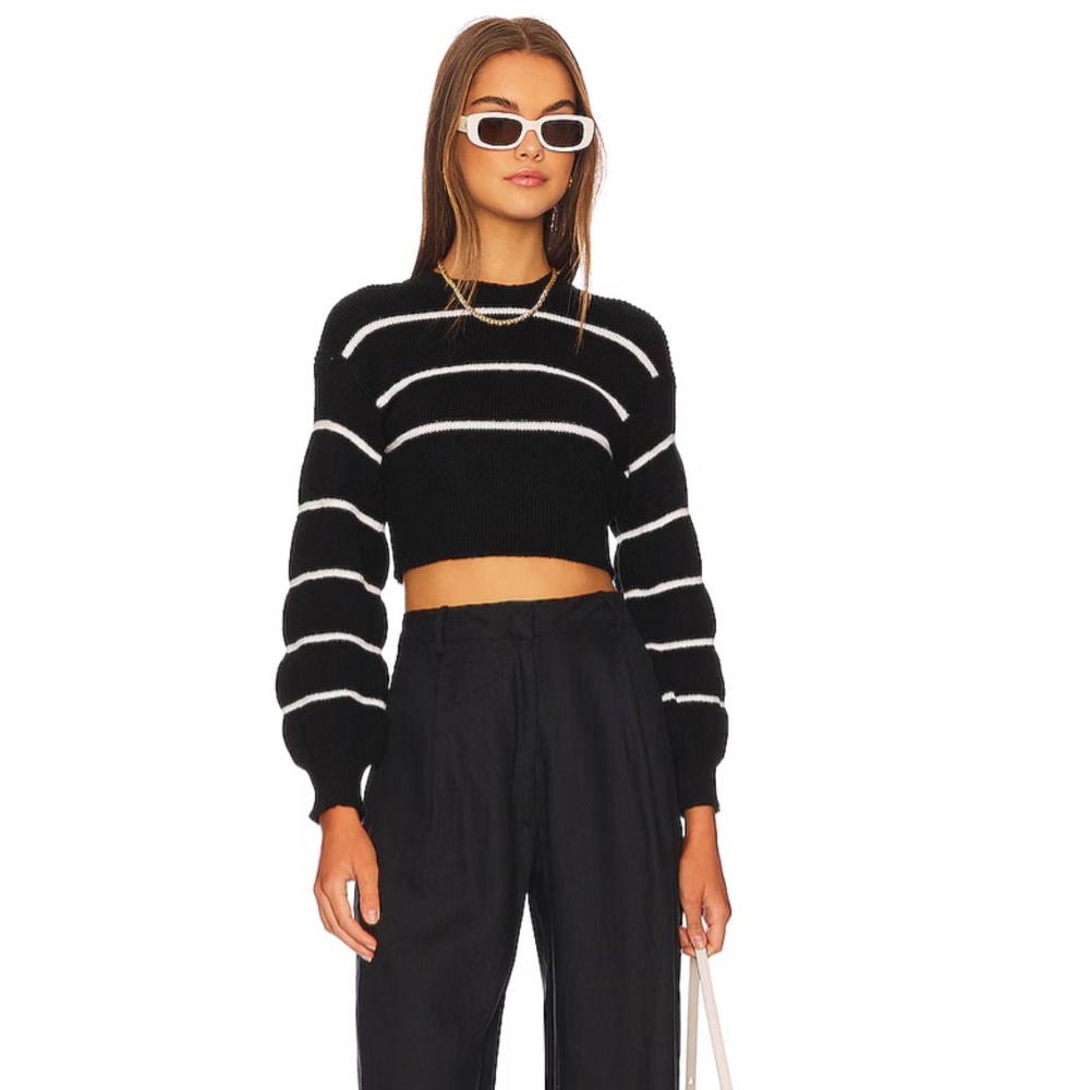 Superdown Sophia Stripe Sweater